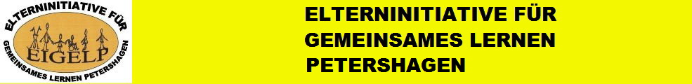EIGELP - ELTERNINITIATIVE F�R GEMEINSAMES LERNEN PETERSHAGEN